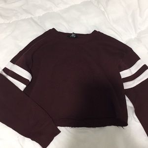 Long sleeve cropped shirt from Forever 21